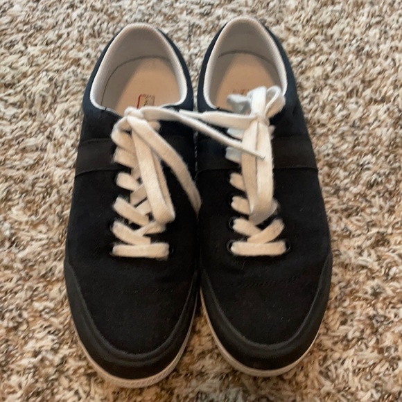 Hunter Shoes - Black canvas Hunter sneakers